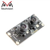3MP USB 2.0 Στερεοφωνικό 3D Dual Lens Camera Module Omnivision OV4689 Υψηλή - Συγχρονισμένη απεικόνιση ακριβείας για αναγνώριση AI και προσώπου και αναγνώριση προσώπου